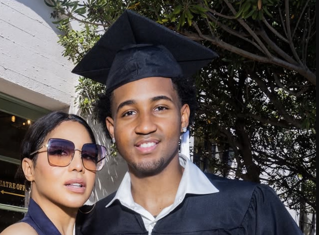 Toni Braxton beams with pride as son graduates from college