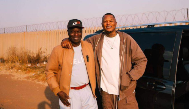 'Thank you for raising a warrior' - Oscar Mbo shows gratitude to his dad
