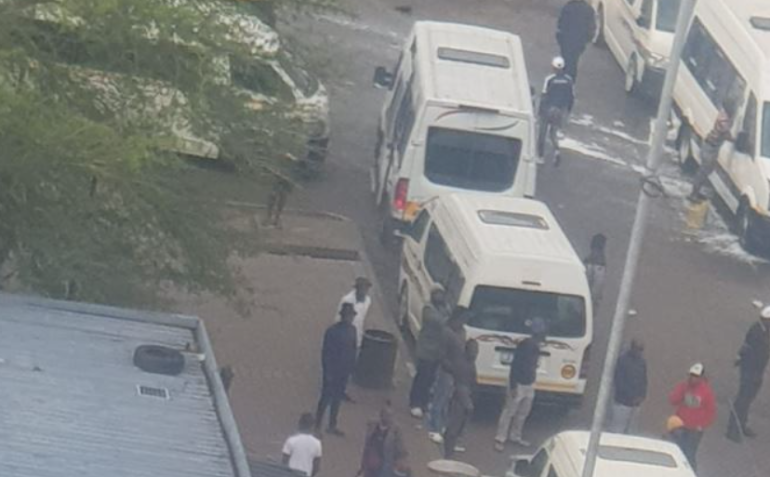 suspected taxi violence in Jeppestown