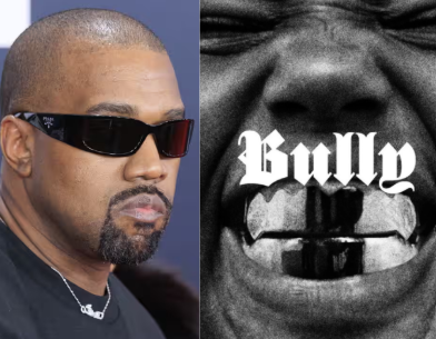 Kanye West has released an early version of his new album "Bully"