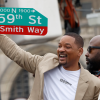 Will Smith celebrates a street named in his honor in West Philadelphia