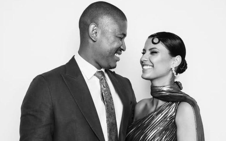 Tamaryn Green and Ze Nxumalo celebrate three years of marriage