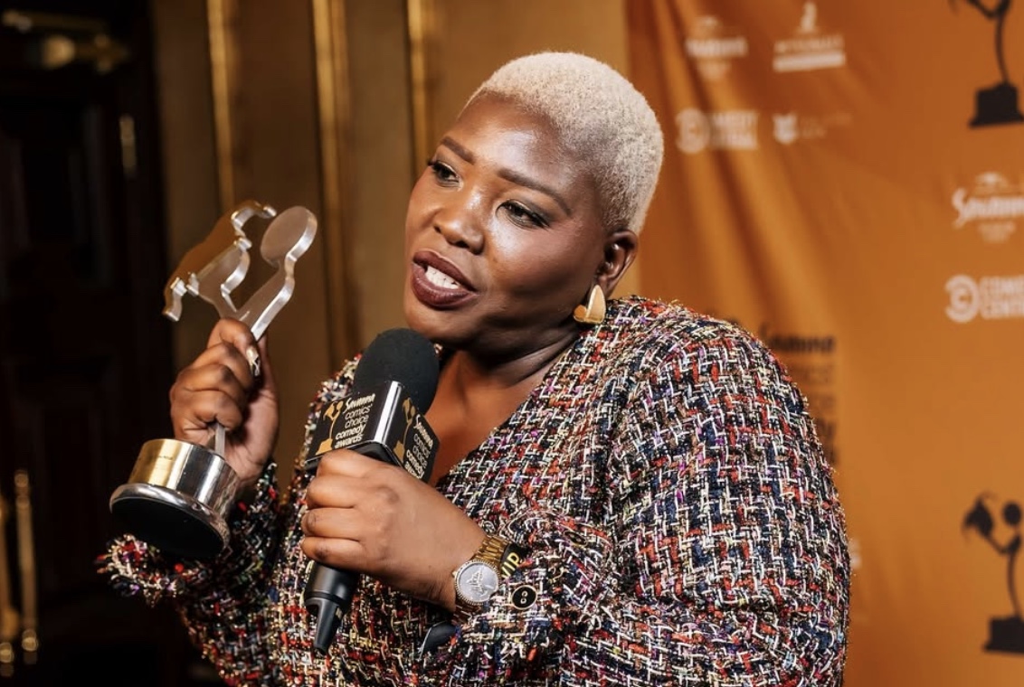 Celeste Ntuli crowned Comedian of the Year at the 2025 Comics Choice Awards