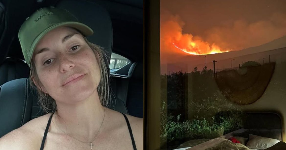 ‘We are all safe’ – Rachel Kolisi shares relief after Tokai fires threaten home