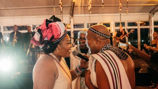 Anele Mdoda officially ties the knot in elegant traditional ceremony