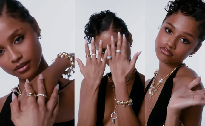 Tyla unveiled as new face of luxury jewellery brand Pandora