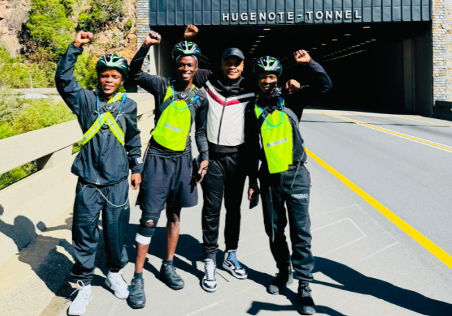Limpopo cyclists complete epic journey to Cape Town