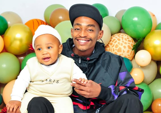 Amapiano star LeeMcKrazy celebrates son's first birthday
