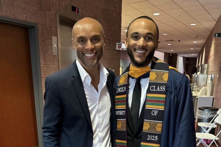 ‘What a journey’ – Kenny Lattimore celebrates son KJ’s graduation