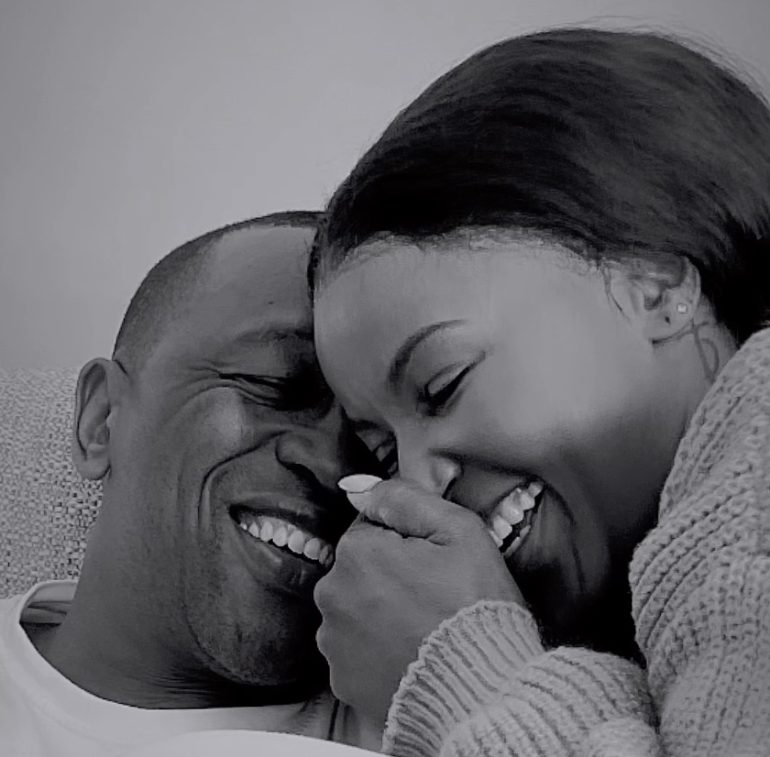 Slee Ndlovu and her man melt hearts with public affection