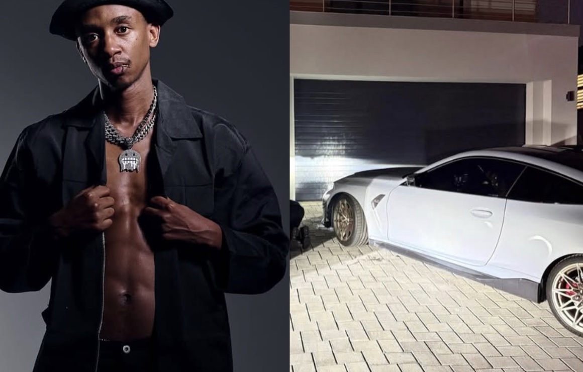 WATCH: Scotts Maphuma celebrates his new house and ride