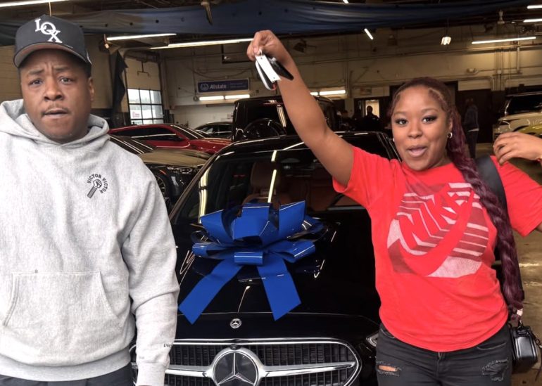 Jadakiss surprises daughter with Merc for her graduation
