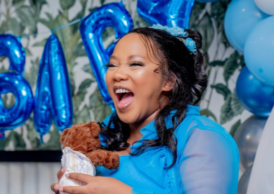 Amapiano star Khanyisa Jaceni shares joyous baby shower moments