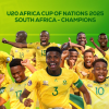 South Africa crowned U20 AFCON champions!