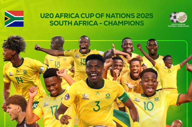 South Africa crowned U20 AFCON champions!