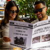 Chad Saaiman and wife Savannah are expecting twins