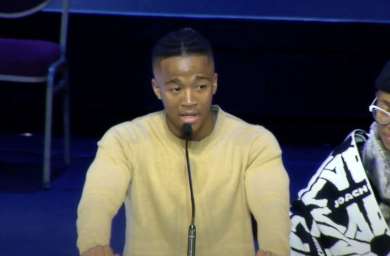 ‘I love you Papa’ – Thabiso 'Morena' Ramotshela mourns Presley Chweneyagae at memorial