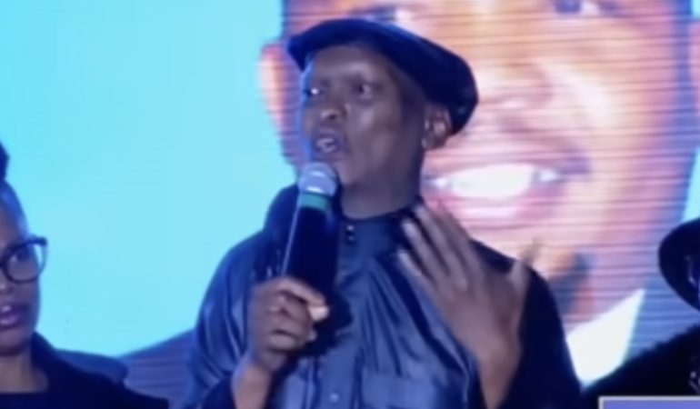 Warren Masemola breaks down in tearful plea against alcohol abuse at Chweneyagae’s funeral