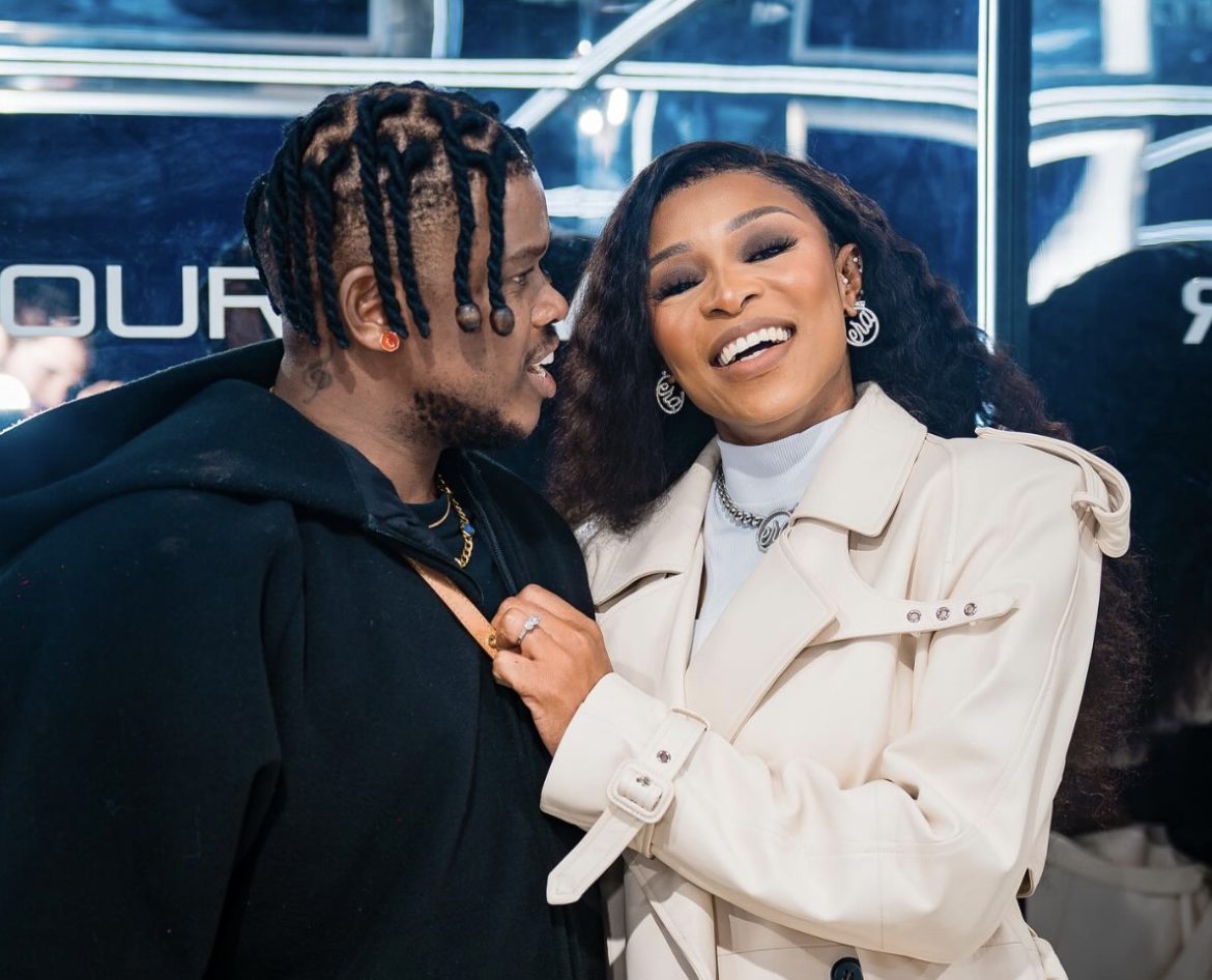 ‘Thank you for loving me’ – DJ Zinhle pens sweet message to MÖRDA