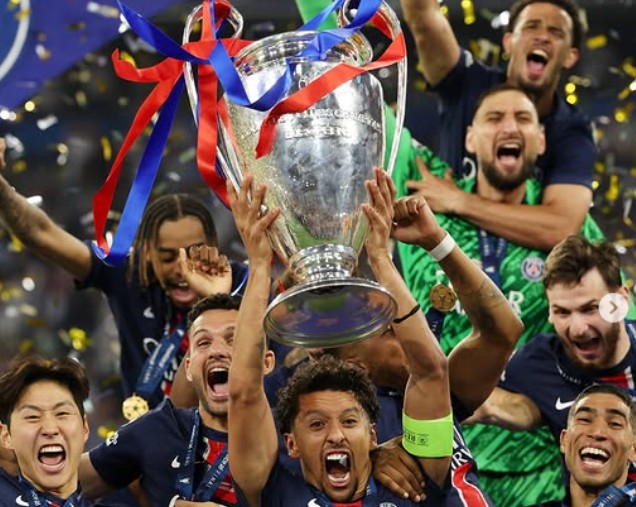 PSG make history with 5–0 UEFA Champions League win