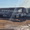  23 buses gutted by fire in Pretoria North 