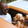 Black Coffee and girlfriend Victoria Gonzalez rock matching outfits