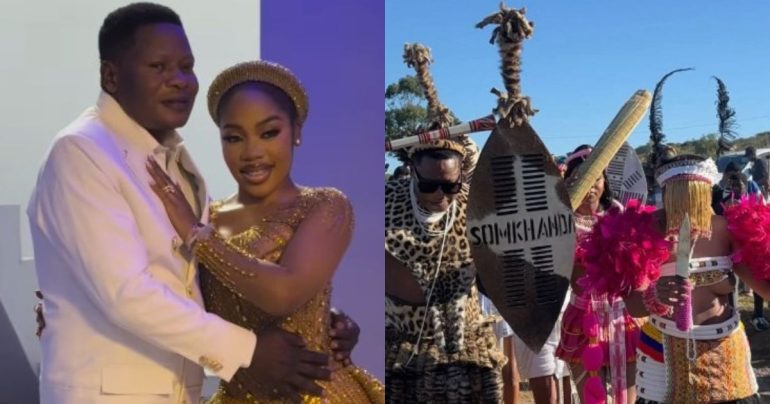 Polygamist Somkhanda Gumbi marries third wife Zama Duma in lavish ceremony