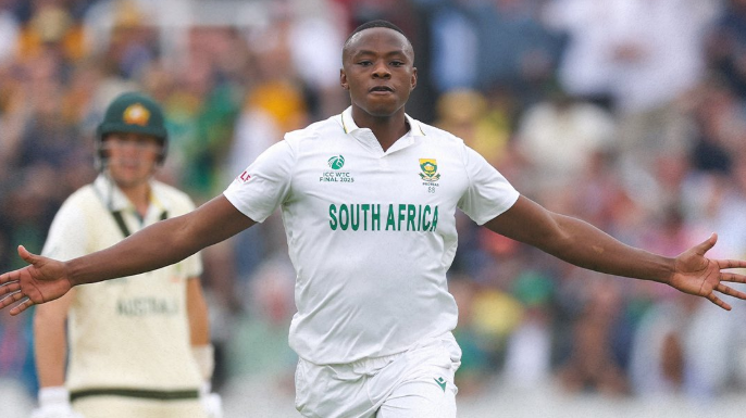 Kagiso Rabada is now SA's fourth-highest Test wicket-taker