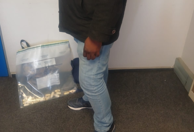 Nigerian national arrested at OR Tambo with over 70 cocaine 'bullets'