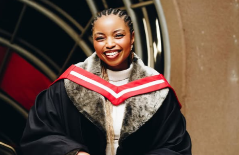 Actress Nirvana Nokwe celebrates graduating from Academy of Sound Engineering