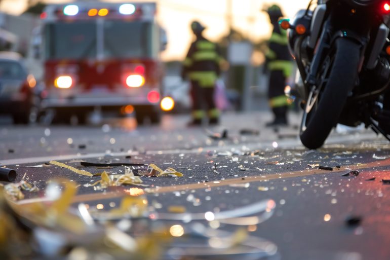 M1 highway in Booysens closed after bus collision