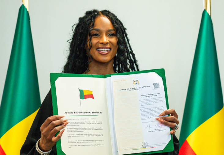 West African country Benin grants Ciara Wilson citizenship