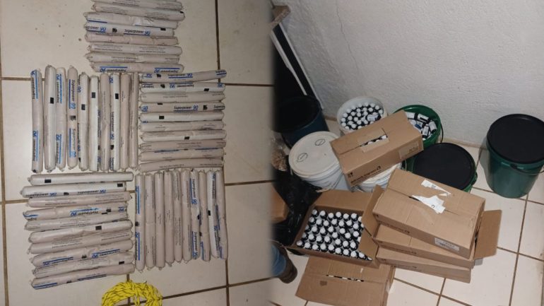 Zimbabwean national busted with explosives and medicine in Mpumalanga