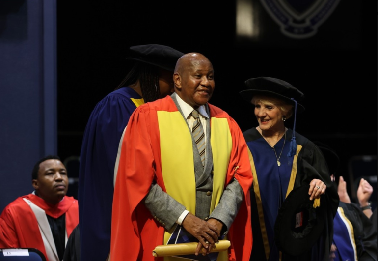 Kaizer Motaung awarded honorary doctorate by Wits University