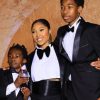 PICS: Enhle Mbali and her sons step out in style at Basadi in Music Awards