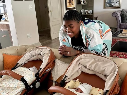 WATCH: Gogo Maweni reveals her twins' godly names