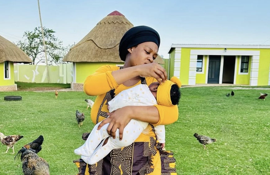 Asavela opens up about the pain of divorce while raising a newborn