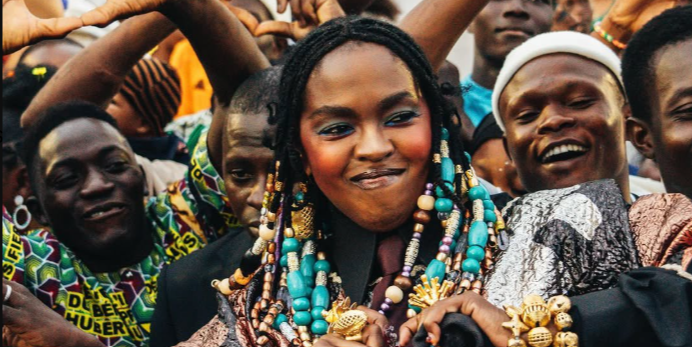 American singer and rapper Lauryn Hill has embraced her African roots in a vibrant cultural ceremony in Benin, West Africa.