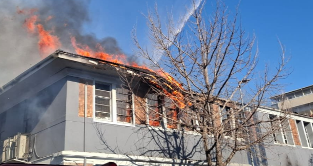 Germiston Home Affairs gutted by flames after violent protests 