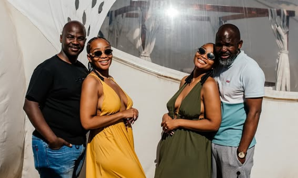 Snaps: Inside the Cent Twinz's romantic escape with their husbands