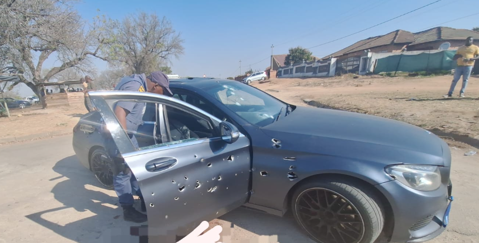 Three men were fatally shot in Mkhuhlu, Mpumalanga, on Friday while travelling in a charcoal Mercedes-Benz with Gauteng registration plates.