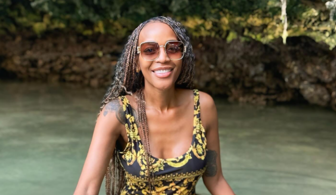 Happy Simelane relives Zanzibar getaway with stunning pictures