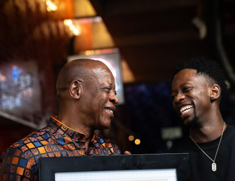 Robot Boii honours his father Mzwakhe Mbuli on his birthday