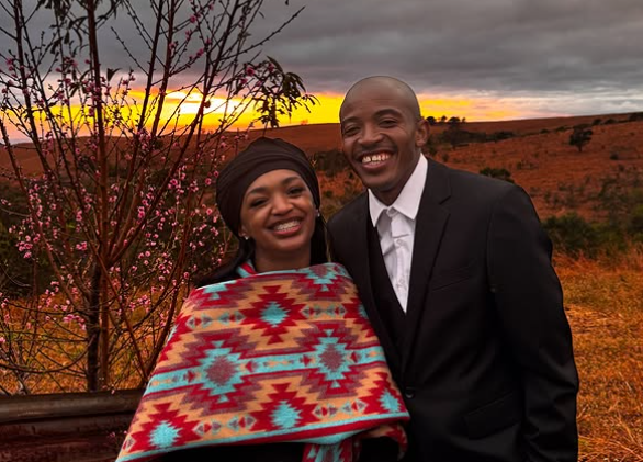 Sundowns player Thapelo Morena celebrates his birthday with a touching message from his wife, Carol