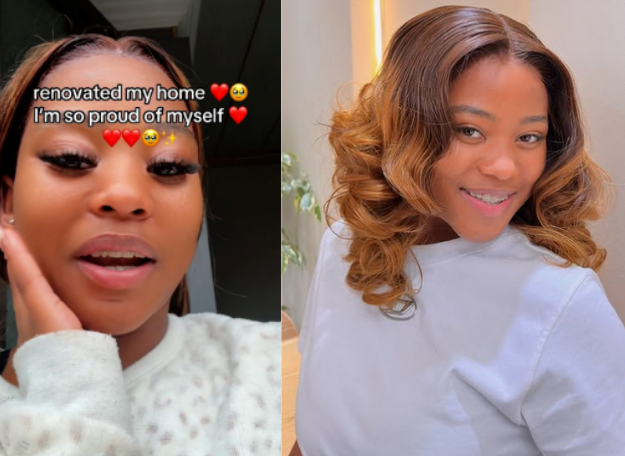 WATCH: Naledi Aphiwe celebrates renovating her family home