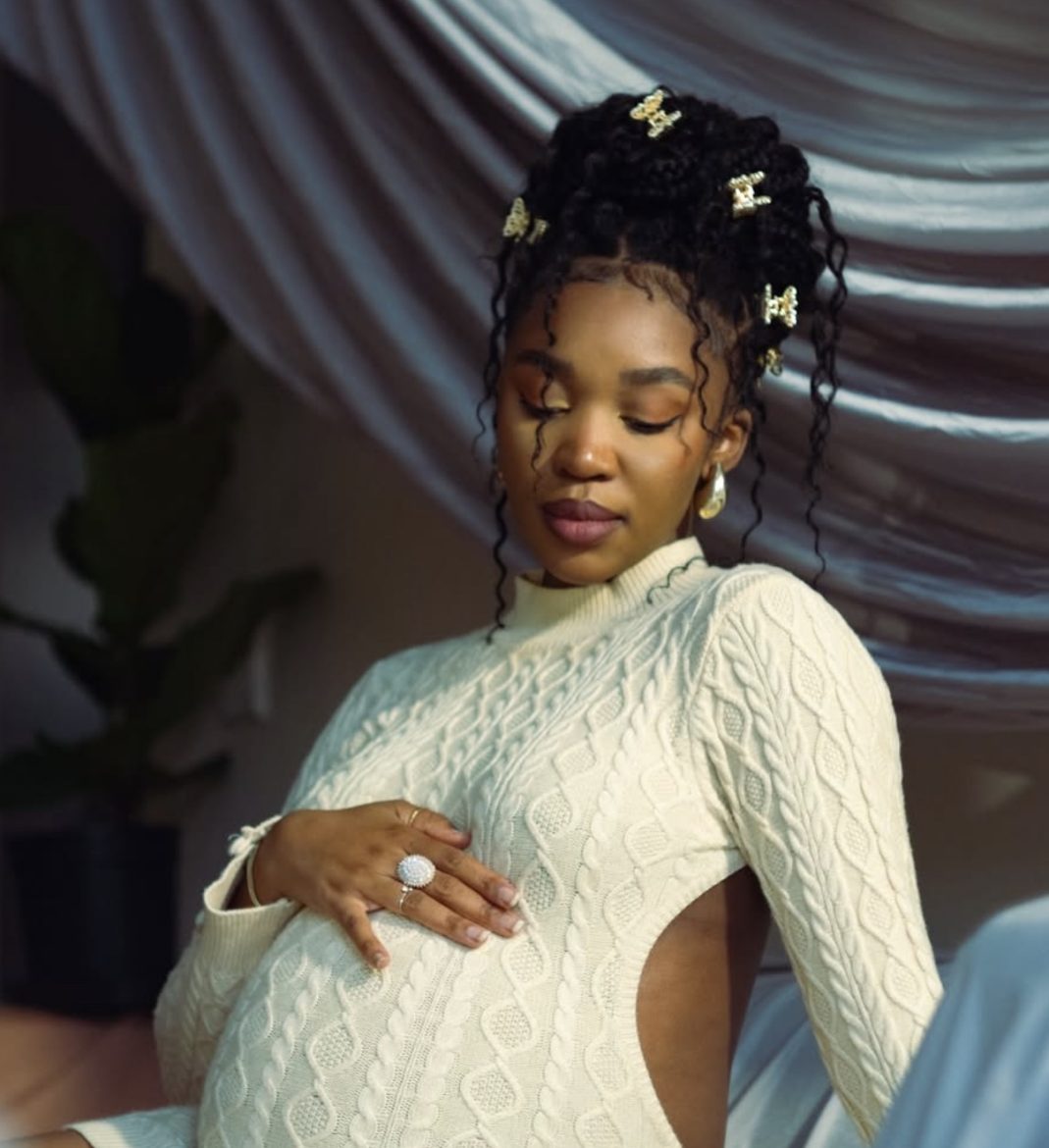 Khosi Ngema and fiancé Marco Benz announce they’re expecting