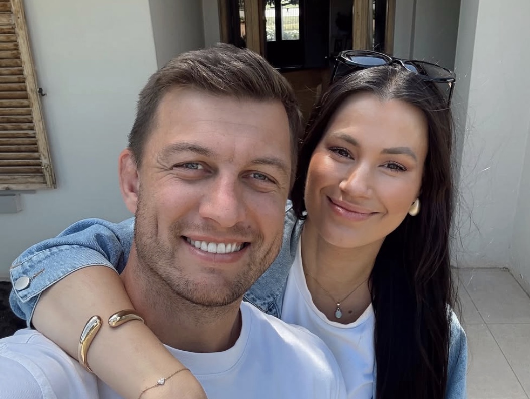 ‘Our world has changed again’: Handré Pollard and Marise welcome a baby girl