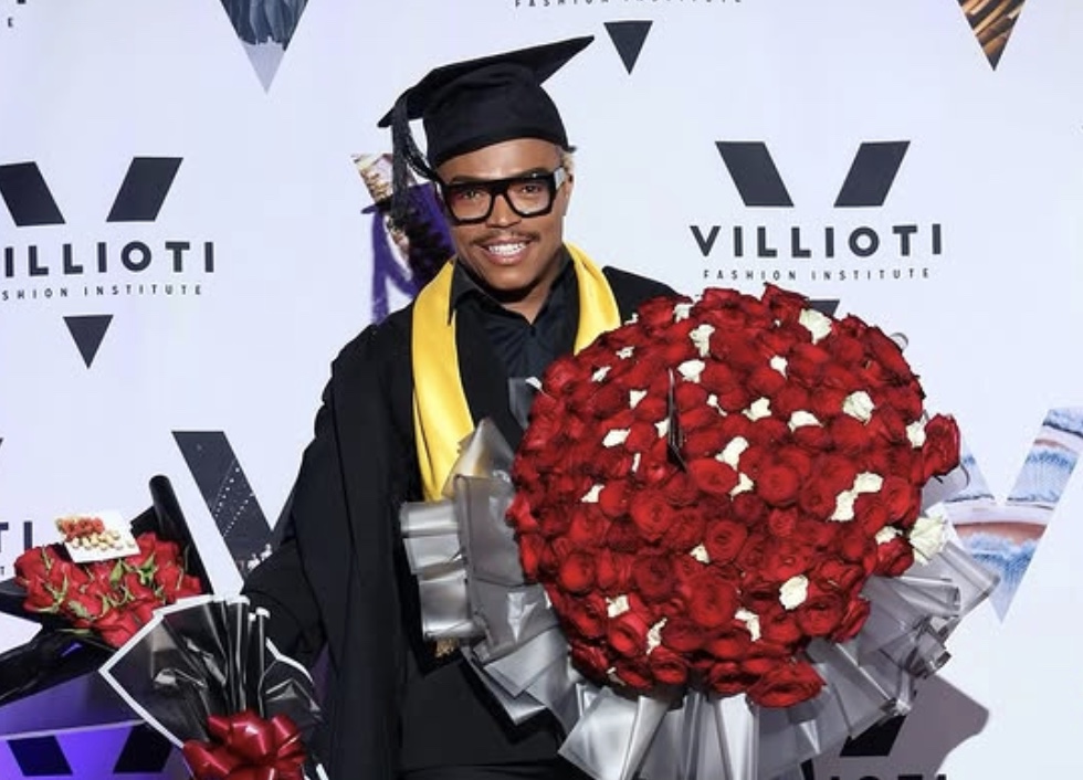 Somizi Mhlongo proves it’s never too late to learn as he graduates