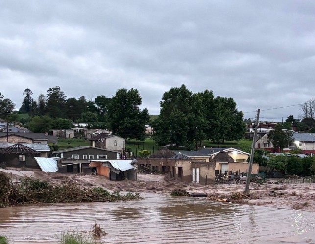 KZN homes and roads destroyed as heavy rains cause widespread flooding