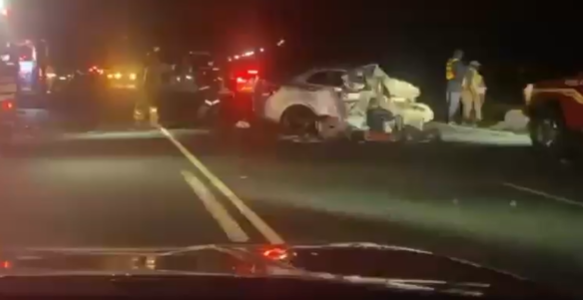 Five family members killed in a horrific head-on collision in KZN